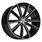 Vision 471V 20X10.5 +42 Gloss Black Machined Face