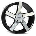 Vision 472V 22X9.5 +30 Gloss Black Machined Face