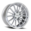 Vision Axis GB 17X8 +38 Hyper Silver Machined Face