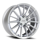 Vision Axis GB 17X8 +38 Hyper Silver Machined Face