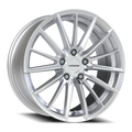 Vision Axis GB 18X8 +38 Hyper Silver Machined Face