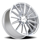 Vision Axis GB 18X8 +38 Hyper Silver Machined Face