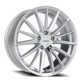 Vision Axis GB 19X8 +40 Hyper Silver Machined Face