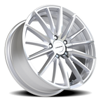 Vision Axis GB 19X8 +40 Hyper Silver Machined Face