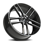 Vision Clutch GBMF 22X9 +38 Gloss Black Machined Face