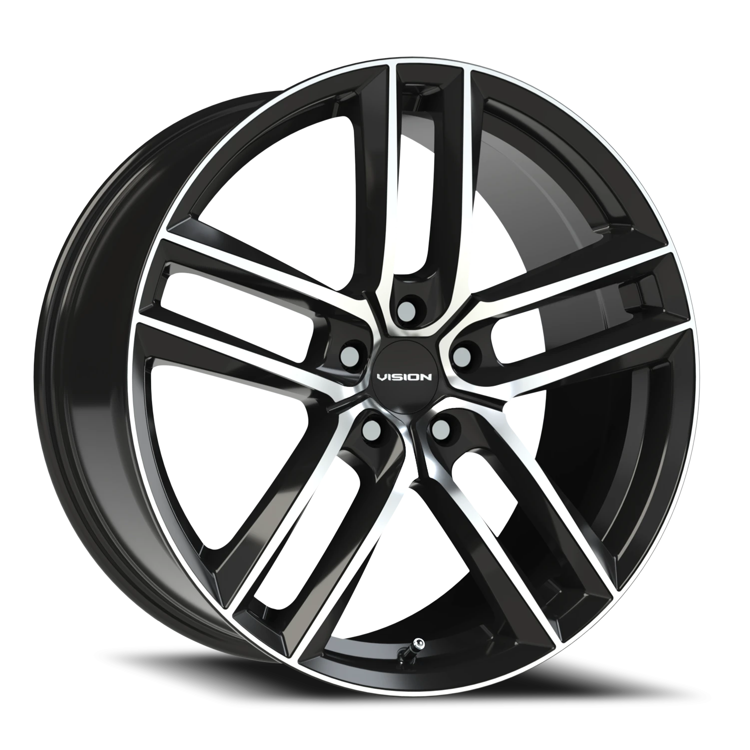 Vision Clutch GBMF 20X9 +20 Gloss Black Machined Face
