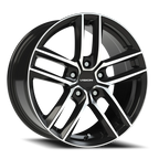 Vision Clutch GBMF 18X8.5 +38 Gloss Black Machined Face