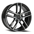 Vision Clutch GBMF 19X8.5 +35 Gloss Black Machined Face