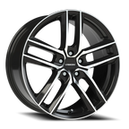 Vision Clutch GBMF 19X8.5 +35 Gloss Black Machined Face