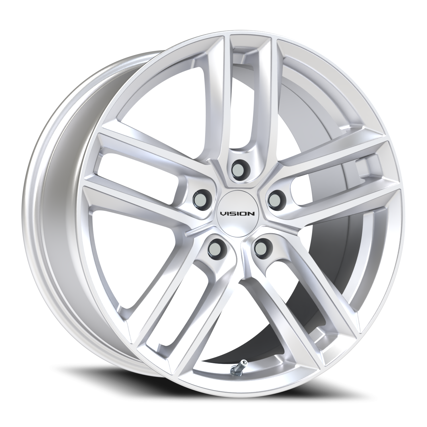 Vision Clutch GBMF 18X8.5 +38 Hyper Silver