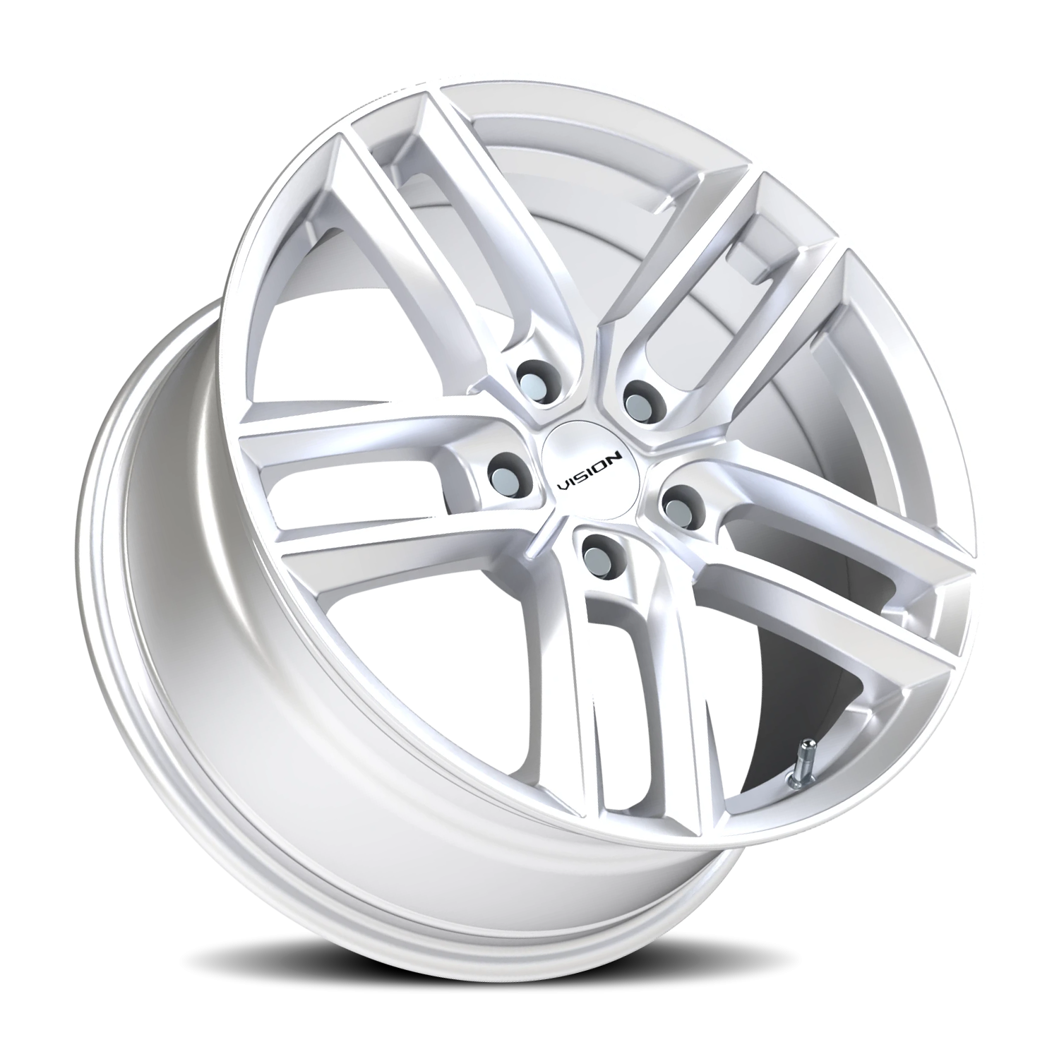 Vision Clutch GBMF 18X8.5 +38 Hyper Silver