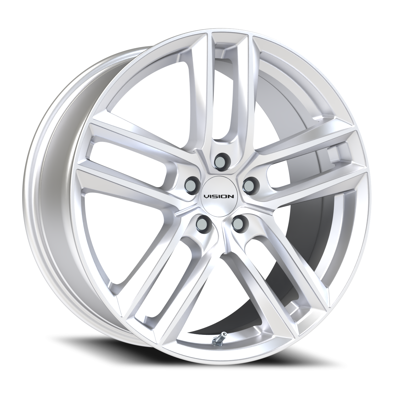 Vision Clutch GBMF 19X8.5 +42 Hyper Silver