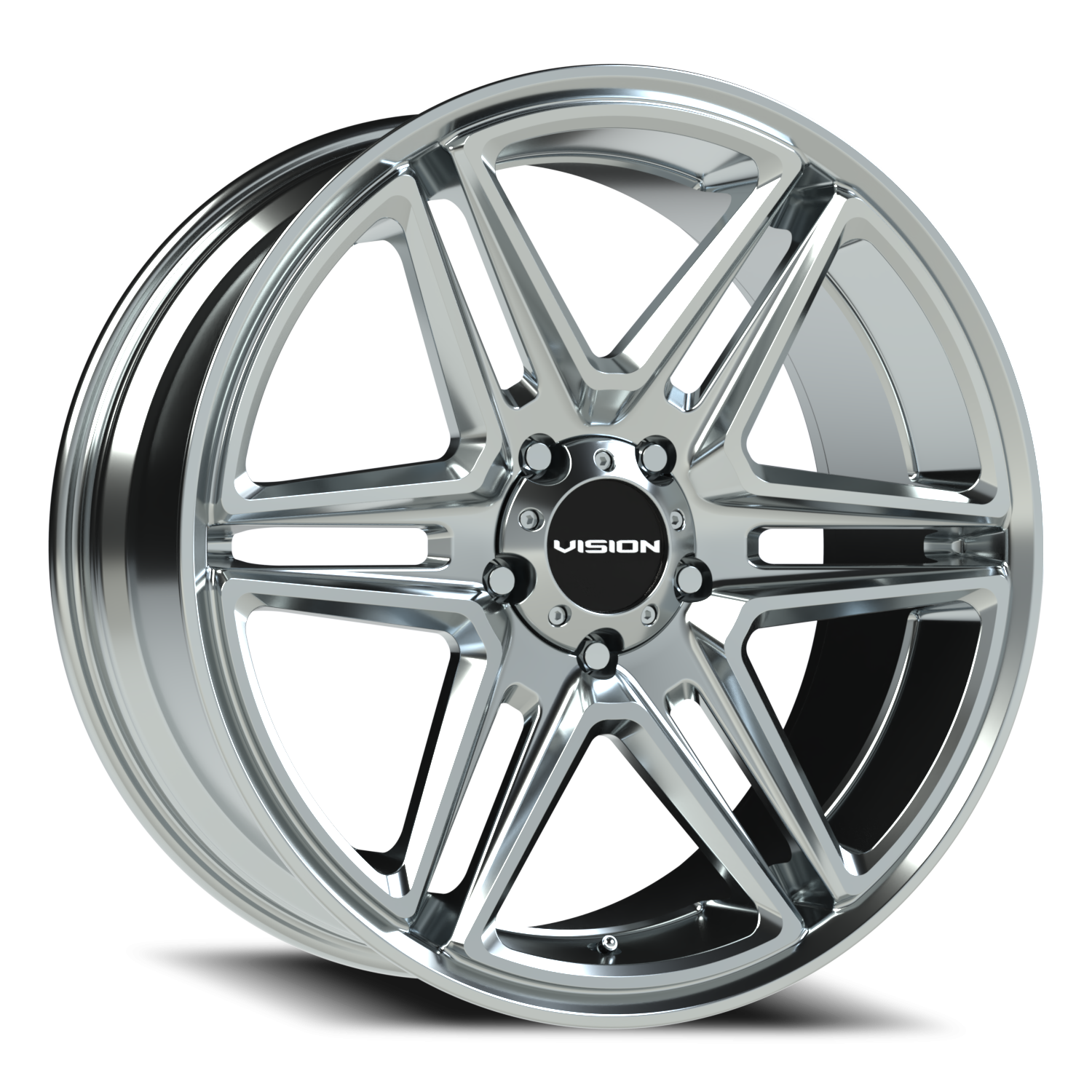 Vision Wedge C 22X9.5 +8 Chrome