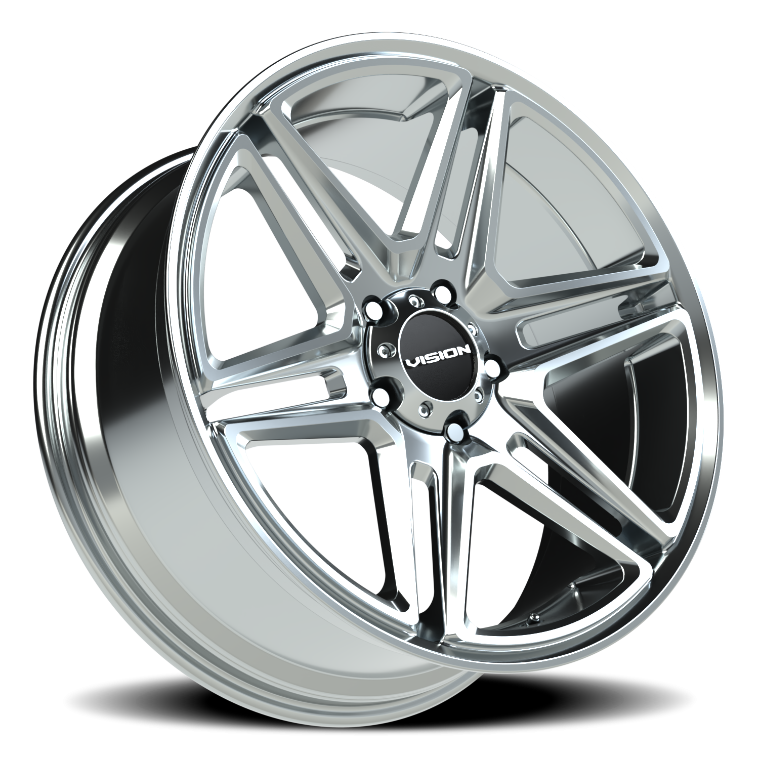 Vision Wedge C 22X9.5 +8 Chrome