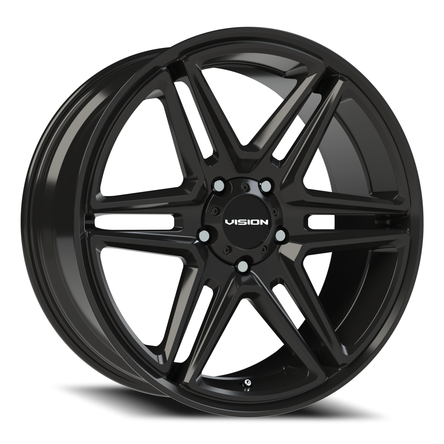 Vision Wedge C 22X9.5 +8 Gloss Black