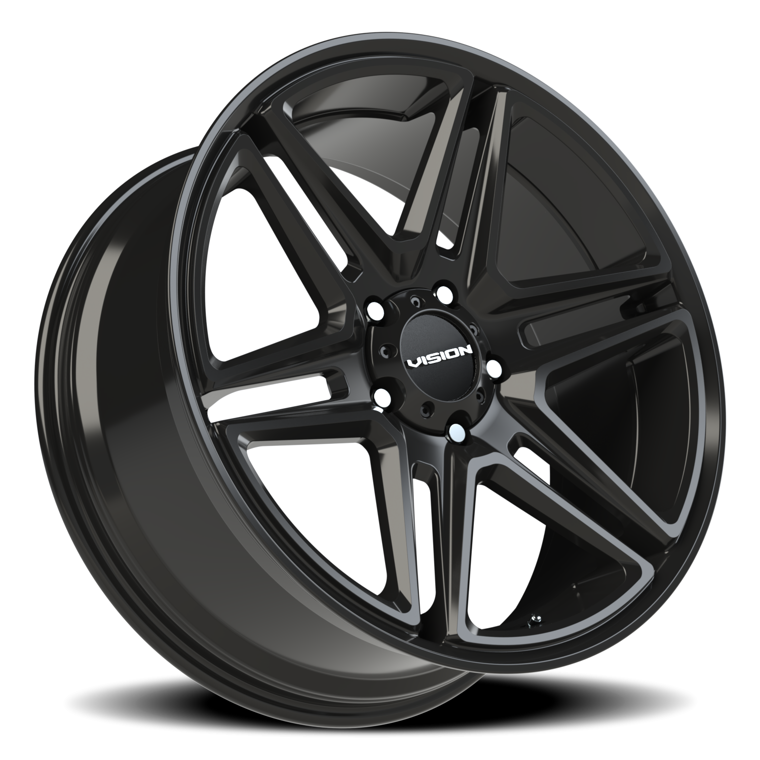 Vision Wedge C 22X9.5 +8 Gloss Black
