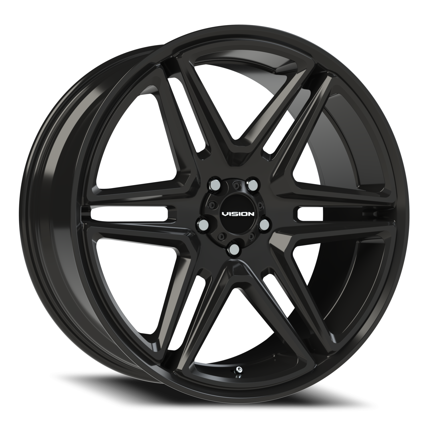 Vision Wedge C 22X9.5 +8 Gloss Black