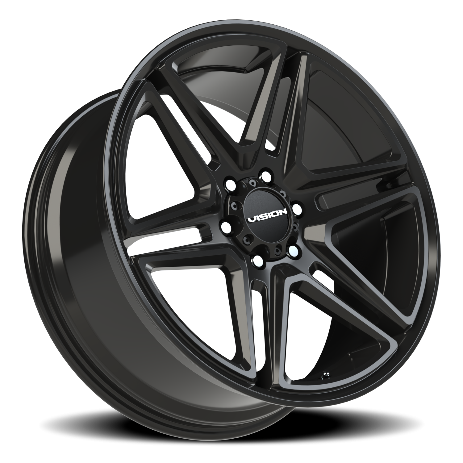 Vision Wedge C 22X9.5 +15 Gloss Black