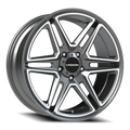 Vision Wedge C 22X9.5 +8 Gunmetal Machined Face
