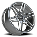 Vision Wedge C 22X9.5 +8 Gunmetal Machined Face