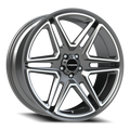 Vision Wedge C 22X9.5 +8 Gunmetal Machined Face
