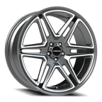 Vision Wedge C 22X9.5 +8 Gunmetal Machined Face