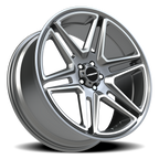 Vision Wedge C 22X9.5 +8 Gunmetal Machined Face