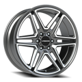 Vision Wedge C 22X9.5 +30 Gunmetal Machined Face