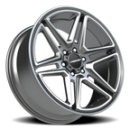 Vision Wedge C 22X9.5 +15 Gunmetal Machined Face
