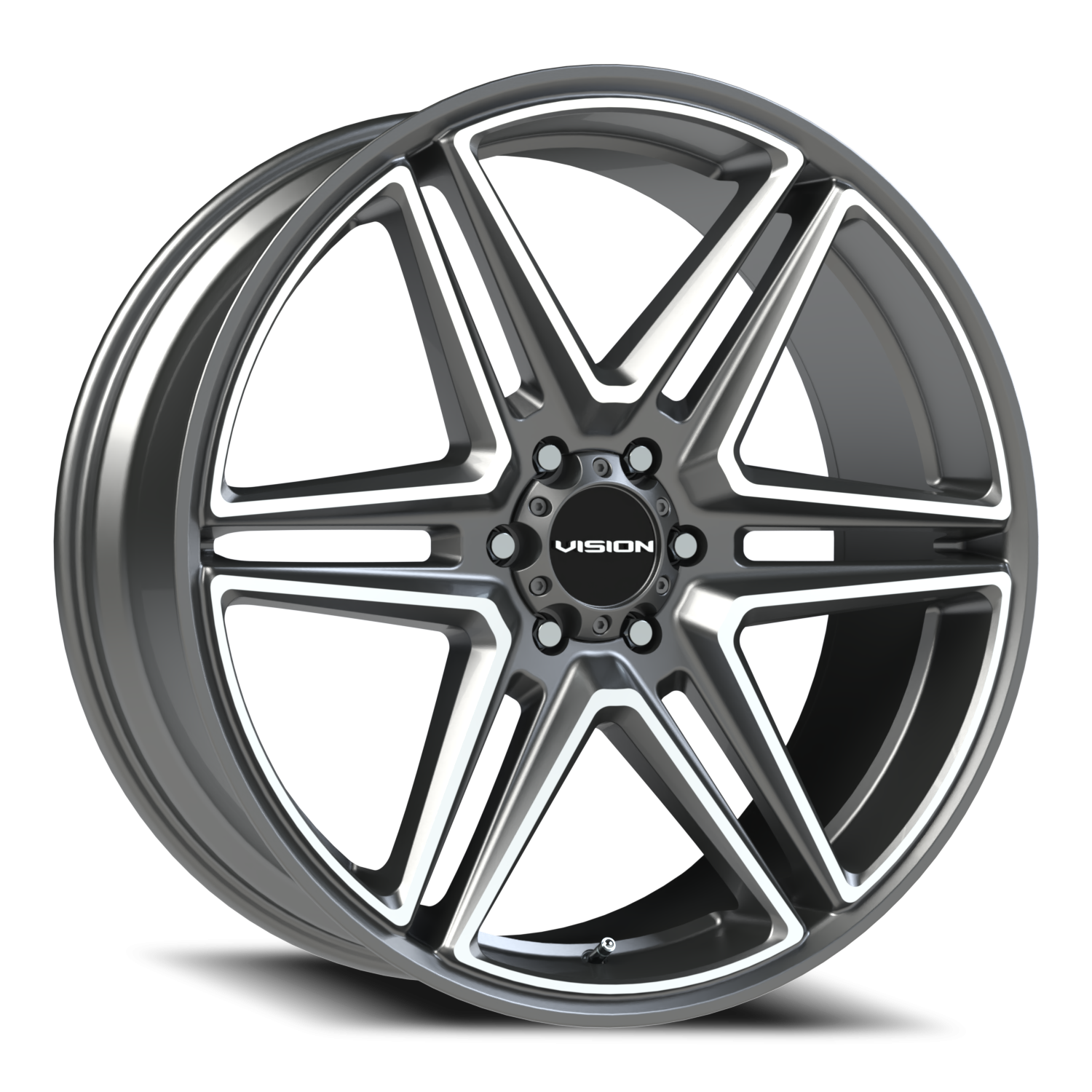 Vision Wedge C 24X9.5 +30 Gunmetal Machined Face