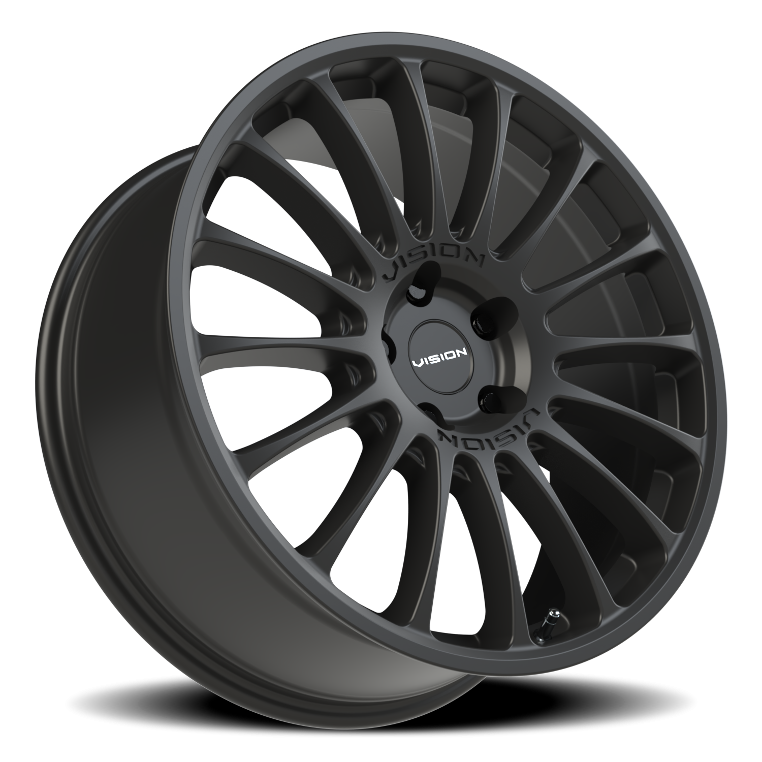 Vision Monaco BZ 20X8.5 +35 Satin Black