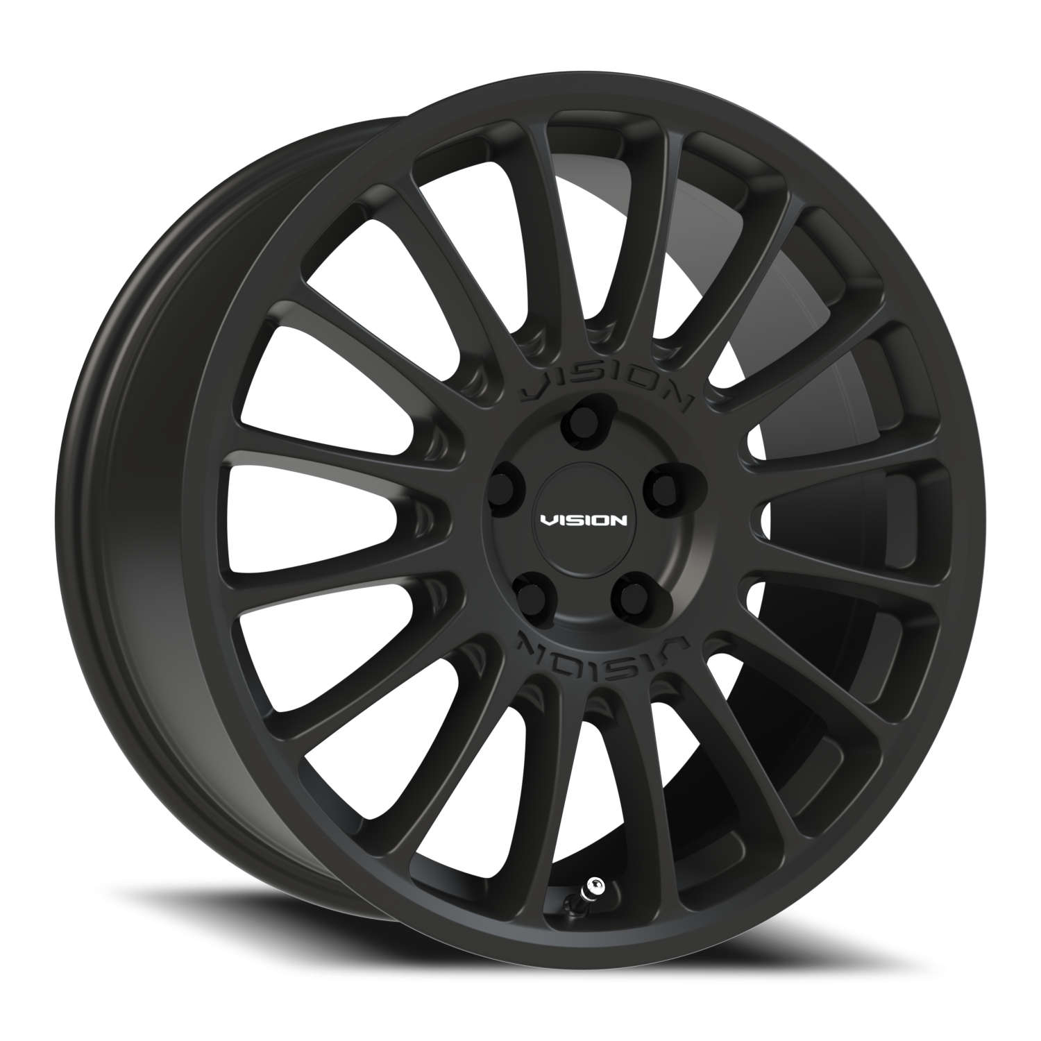 Vision Monaco BZ 17X8 +38 Satin Black