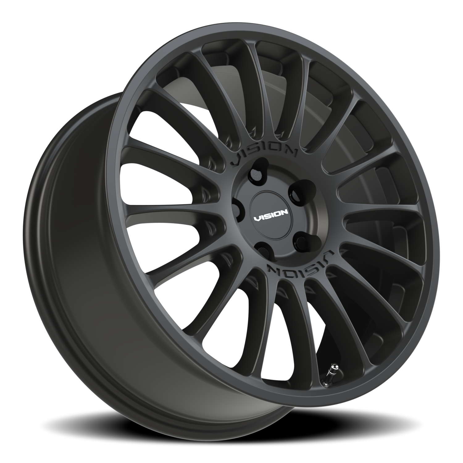 Vision Monaco BZ 17X8 +38 Satin Black