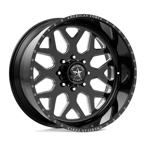 American Force AFW FLUX SS Gloss Black Machined