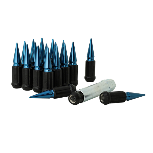 5 Lug 12-1.50 Short Spike Kit Blue
