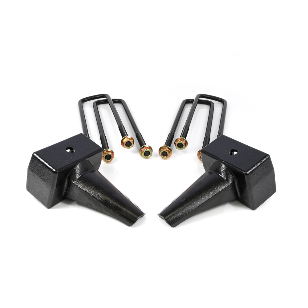Rugged 4" Rear Block Kit Taper - Ford