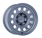 Nomad Wheels Convoy 17X8.5 +0 Utility Gray