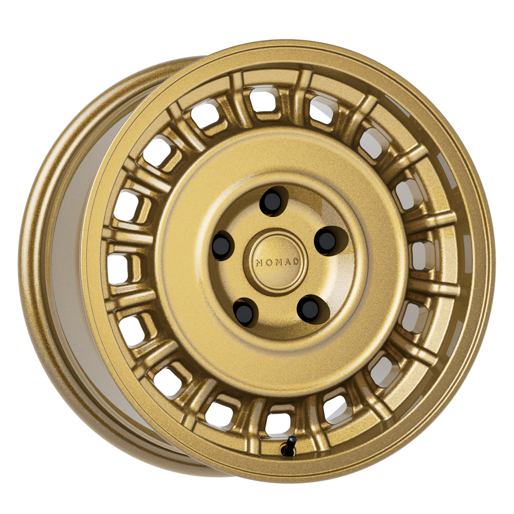 Nomad Wheels Arvo Gold Rush 15X7 +15 Black