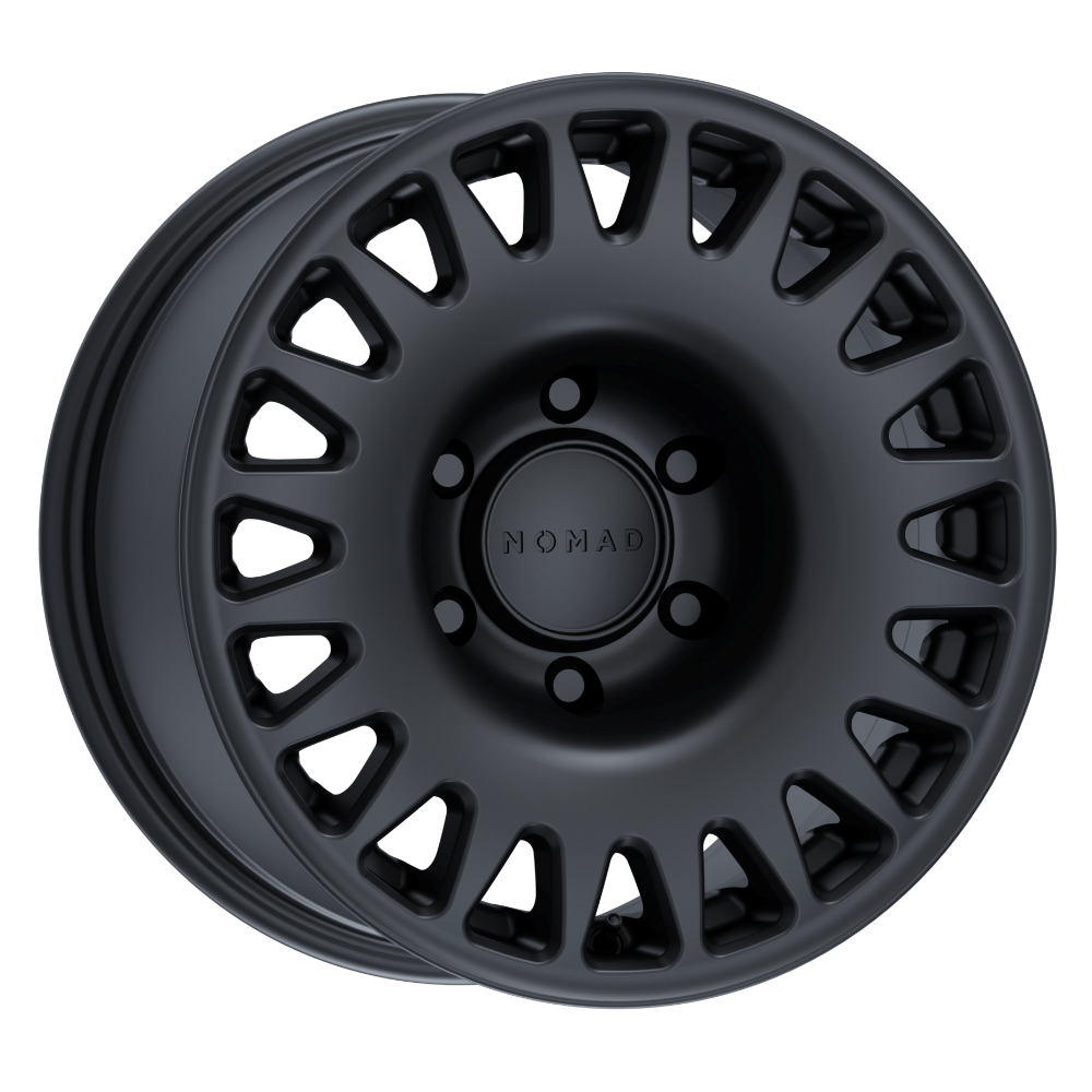 Nomad Wheels Sahara 17X8.5 +0 Satin Black