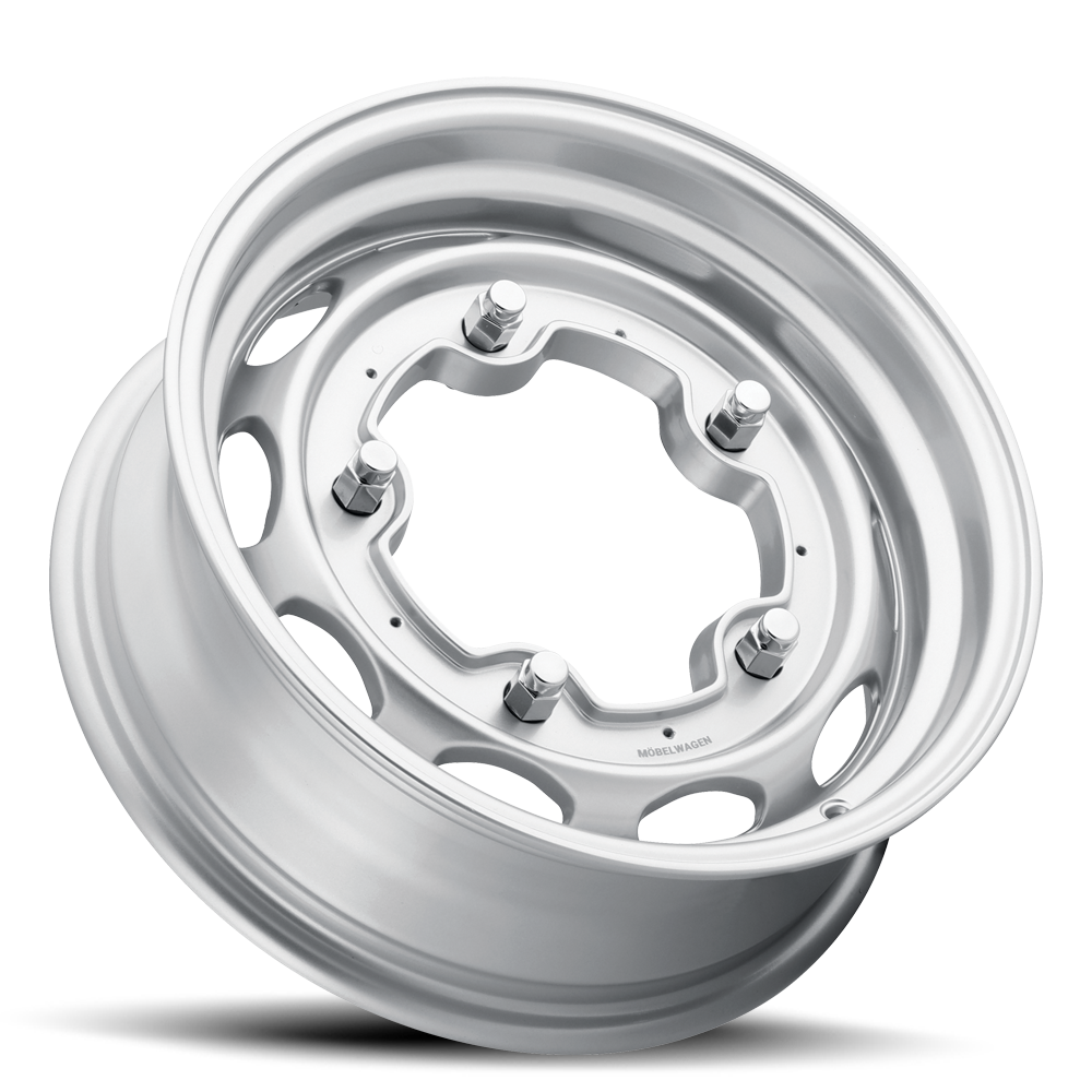 Mobelwagen Mw Interceptor 15X5.5 +20 Silver