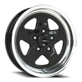 Vision American Muscle Nitro B 15X4 -19 Gloss Black Machined Lip