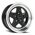Vision American Muscle Nitro B 15X7 +0 Gloss Black Machined Lip