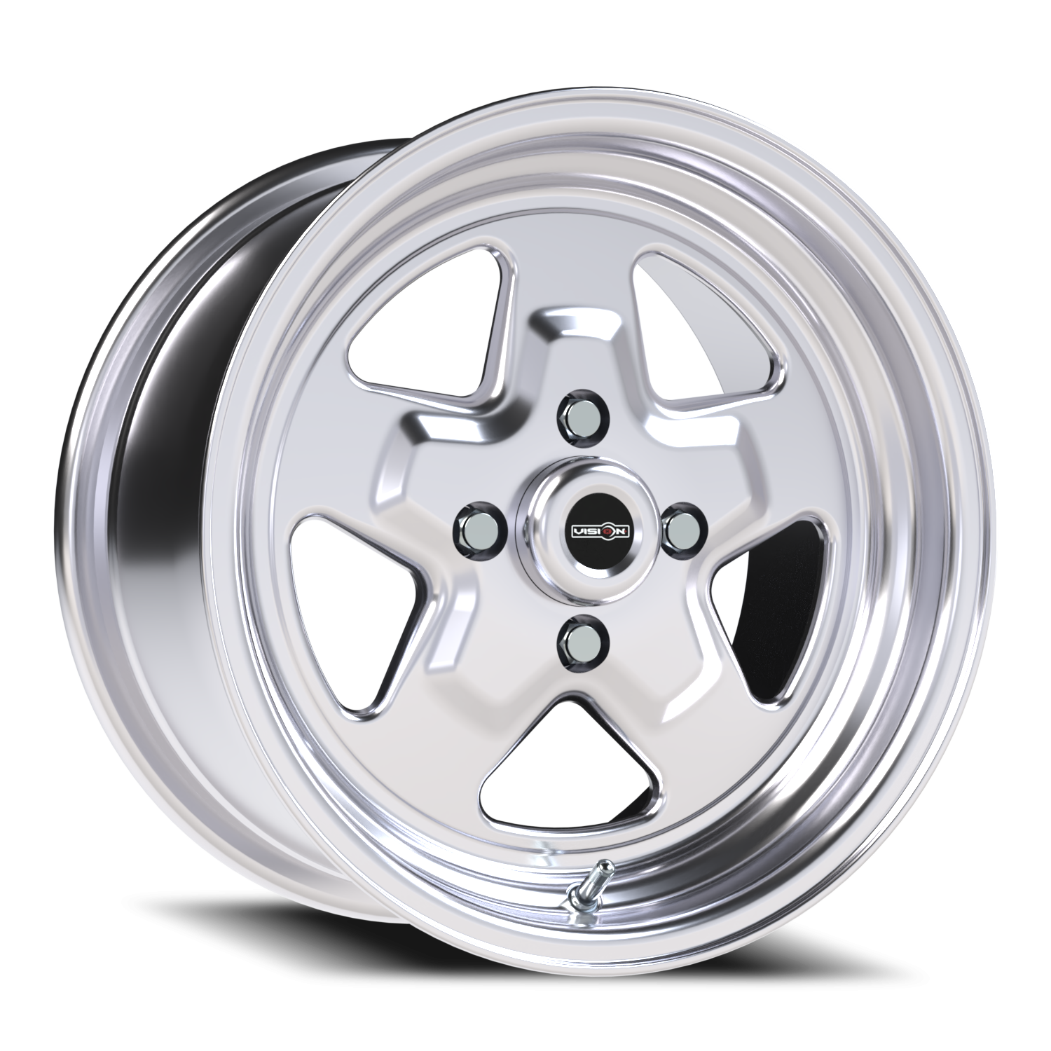 Vision American Muscle Nitro B 15X8 +27 Polished