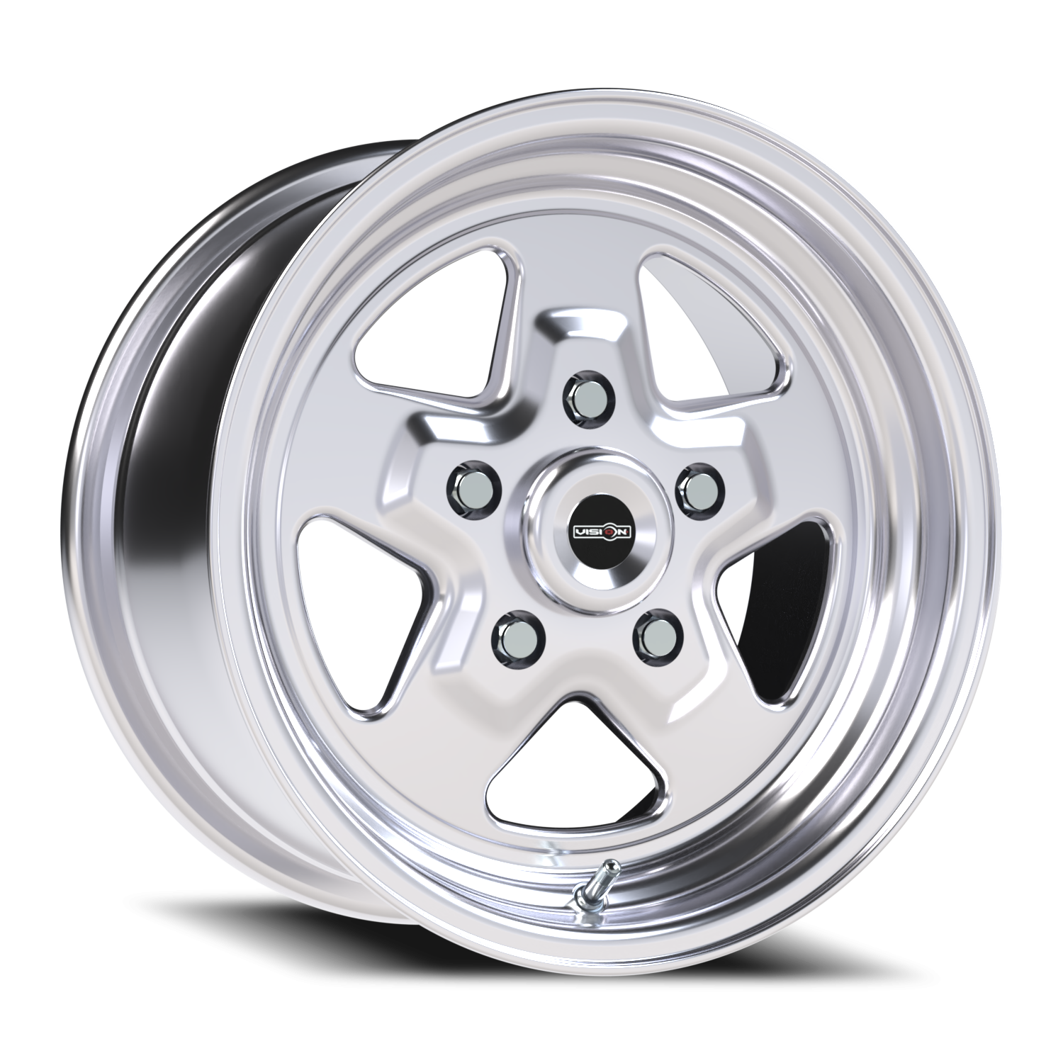 Vision American Muscle Nitro B 15X8 +27 Polished