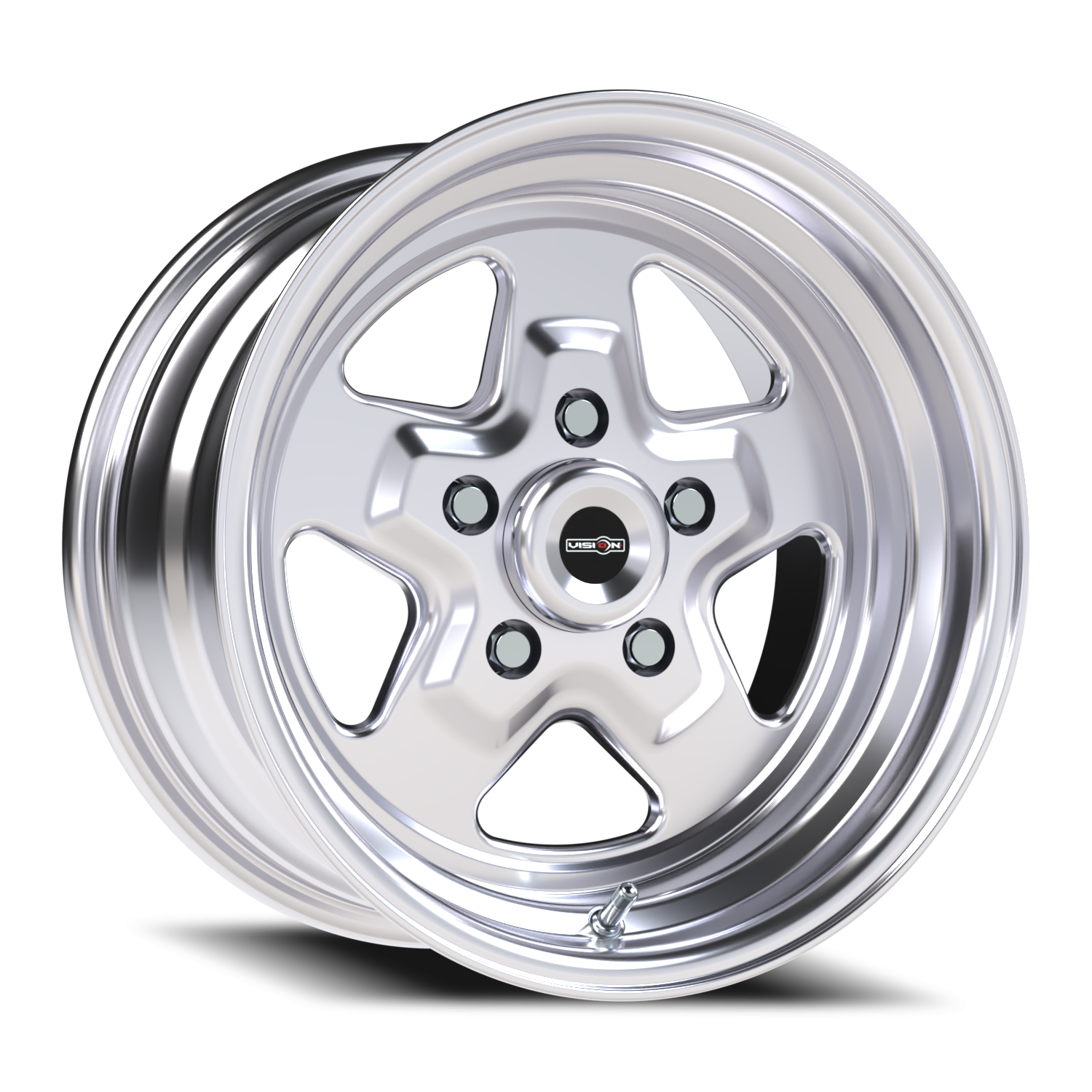 Vision American Muscle Nitro B 15X8 +0 Polished