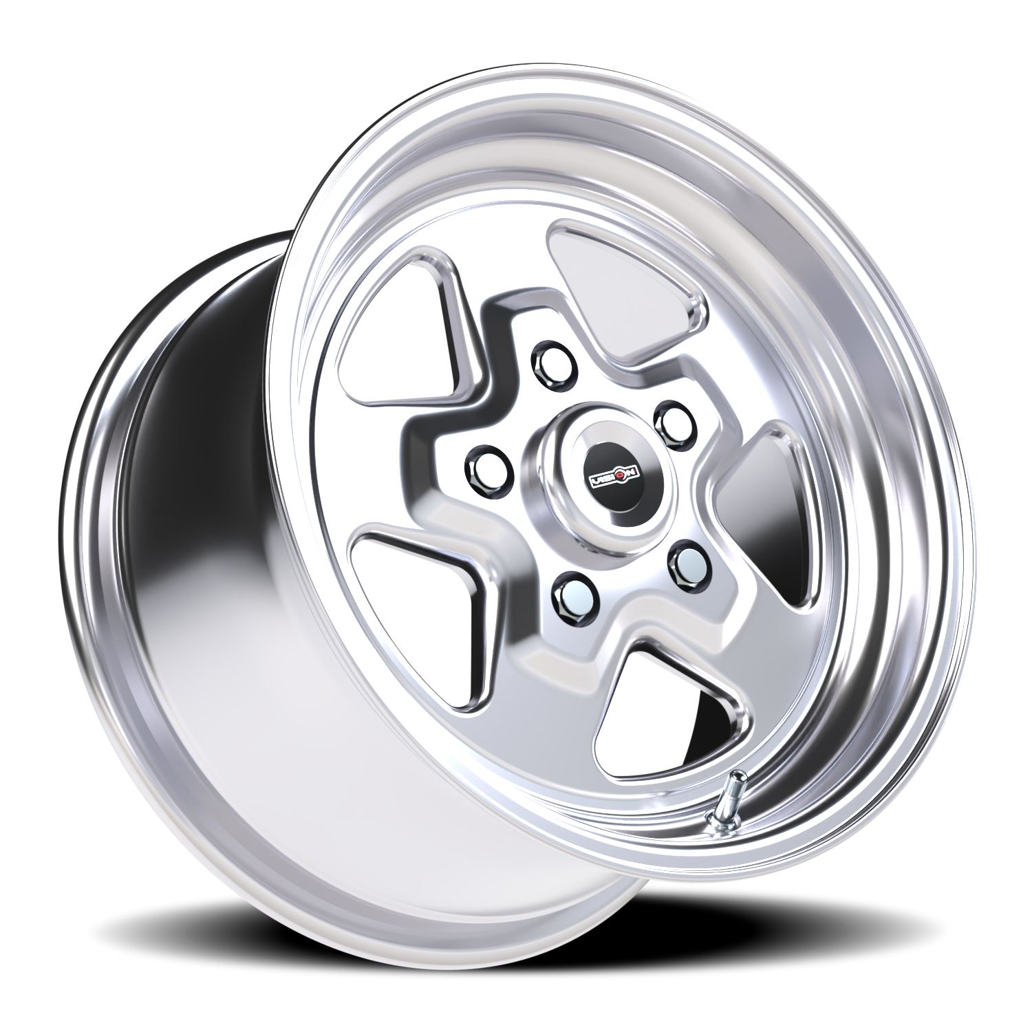 Vision American Muscle Nitro B 15X8 +27 Polished