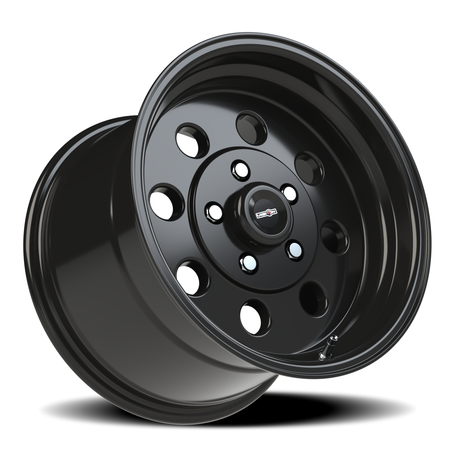 Vision American Muscle Sport Lite B 15X10 +25 Gloss Black