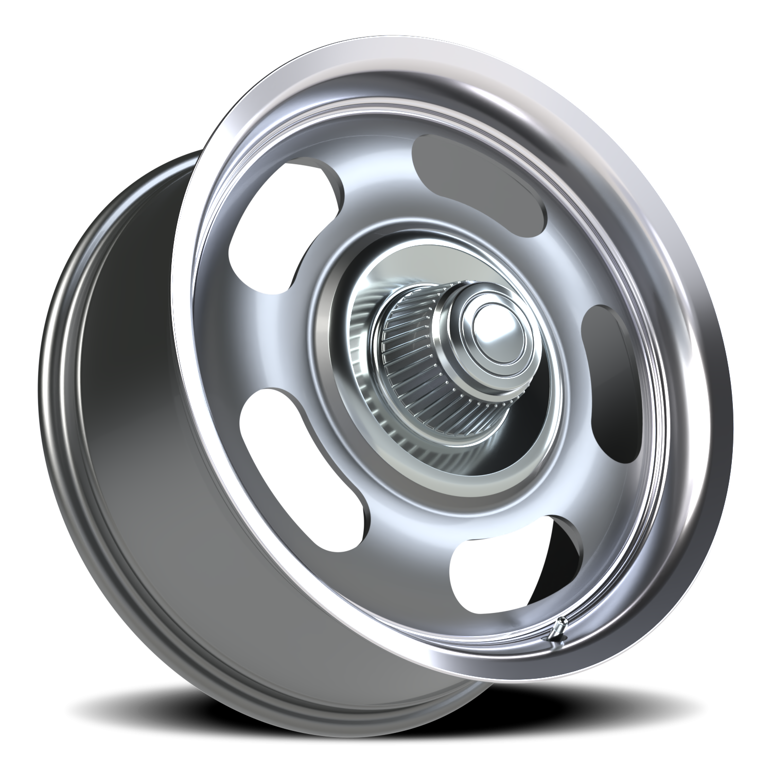 Vision American Muscle Rally Aluminum GMML 20X8.5 -6 Gunmetal Machined Lip