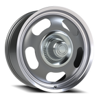 Vision American Muscle Rally Aluminum GMML 20X8.5 +32 Gunmetal Machined Lip