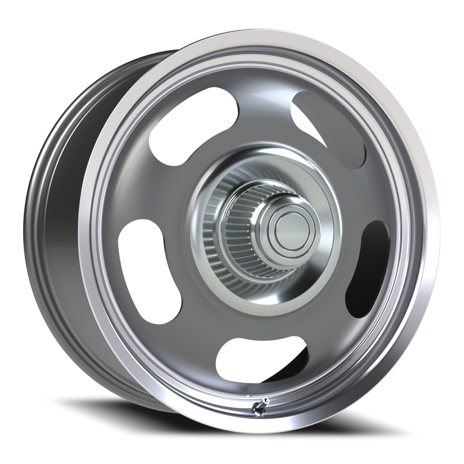 Vision American Muscle Rally Aluminum GMML 20X8.5 +32 Gunmetal Machined Lip
